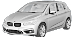 BMW F45 B2600 Fault Code